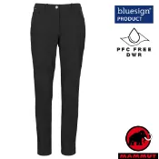 【 MAMMUT 長毛象】女 彈性透氣休閒運動長褲 Hiking Pants 黑 00430