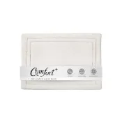【Comfort+舒適家】QuickDry柔膚快乾記憶綿吸水地墊-奶油杏(瞬吸水/記憶眠/保暖保溫)