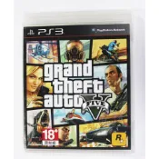PS3 俠盜獵車手 5 GTA 5 GTA5 (中文版)**(二手片-光碟約9成8新)【台中大眾電玩】電視遊樂器專賣店