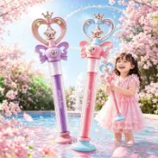 正版巴拉拉小魔仙水仙女魔法水戲水抽拉玩具魔法仙女棒打水仗
