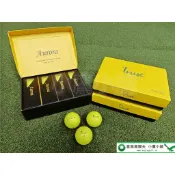 [小鷹小舖] Trust Golf Aurora 高爾夫球 三層球 黃球 K9動能球核 優秀飛行距離 控球度絕佳