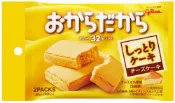 【DOKODEMO】固力果glico 豆渣乳酪蛋糕 2 塊 (1 塊 x 2 袋)