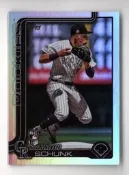 特卡 2025 Topps Series 1 Rainbow #196 Aaron Schunk RC 