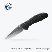Benchmade - Griptilian 支配者黑柄戶外摺疊工具刀 S30V鋼  | 551-S30V 詮國