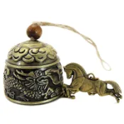 【吉祥開運坊】制煞 化煞銅風鈴【居家 陽宅 化五黃煞 三煞 銅風鈴 馬上發 】開光