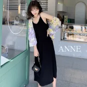 ANNE｜出清中｜320降188｜	交叉露背細肩帶洋裝【AD10250】細肩帶洋裝 吊帶洋裝 吊帶連身裙 細肩帶連身裙