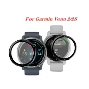 (店+)3D曲面複合 適用 Garmin Venu 2/2S PMMA+PC 防刮 耐刮 全螢幕 保護膜 保護貼保護貼 軟膜 滿版