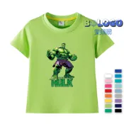 綠巨人兒童t恤 男童短袖純棉衣服 hulk 浩克 新款男孩童裝 夏季打底衫 夏裝衣服