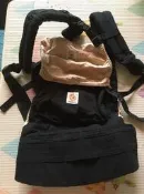 正品original 黑色 ergobaby 嬰兒背巾