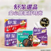 Kleenex 舒潔  Viva 廚房紙巾 大小隨意撕/速效/抽取式/料理控油/拋棄式抹布 箱購
