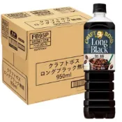 *貪吃熊* 箱出 日本 三多利 boss 黑咖啡 咖啡 即飲咖啡 無糖黑咖啡 LONG BLACK 950ml*12瓶箱