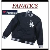 MLB Fanatics 洛衫磯 道奇隊 LA Dodgers 鋪棉 刺繡 Navy 海軍藍 棒球外套 ( 無背號 )