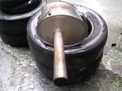 K6  K8 頭中尾排氣管  4D白鐵尾段