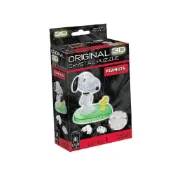(店+)SNOOPY 史努比 水晶立體拼圖 益智 日本正版 37片 ms748