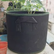 千織屋 黑色無紡布出口加侖袋 植樹袋美植袋 陽台樓頂種植瓜果蔬菜袋