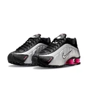 【NIKE 耐吉】W Nike Shox R4 Black/Pinksicle 黑銀粉 彈簧鞋 Y2K 休閒鞋 運動鞋 女鞋 AR3565-012