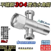 16點前當日出✔不鏽鋼雙出304角閥 三角凡爾 凡而  水流開關  純銅閥芯 非一字凡而 球塞閥
