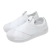 adidas 愛迪達 休閒鞋 Superstar II Slip-On 男女鞋 白 無鞋帶 懶人鞋 繃帶鞋 KH8209