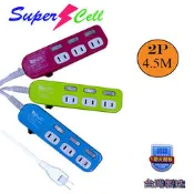 【超電王】3開3插2P延長線 15尺 SC-333