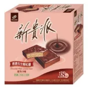 (超取限9/宅配限32)宏亞 77新貴派巧克力花生18塊(288g/盒)[大買家]