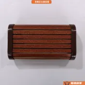 籐枕 編織枕 透氣籐枕 傳統枕 天然籐枕頭 長輩枕 夏天枕頭 夏季竹空心枕汗蒸房用涼枕藤枕冰絲枕麻將枕竹塊枕頭夏涼保健枕