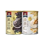 【QUAKER 桂格】黑白穀奶系列390g任選3罐(黑芝麻黑十穀奶/原杏仁燕麥穀奶)