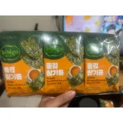 「現貨」「限量」韓國代購 bibigo 芝麻油烤海苔 72g 機場版現貨 韓星最愛伴手禮 酥脆海苔 海苔包飯 送禮首選