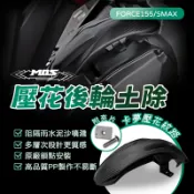 [BG] MOS FORCE1.0 壓花後土除 SMAX 後輪土除 上蓋 碳纖維 卡夢 大胎土除 擋泥板 後輪上蓋