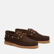 Timberland |💙2026春夏全台獨家新款💙男款手工麂皮Vibram大底休閒帆船鞋|A2QKYEIV