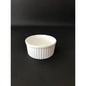 有發票/大同瓷器圓形烤缽.烤杯.布丁盅.烤盅  P96H34