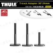 【露營趣】新店桃園 THULE 都樂 8891 T-track Adapter 598/599 T型軌道適配器 滑槽螺絲 自行車轉接架 自行車固定架 自行車架 單車架 攜車架 腳踏車架 車頂架
