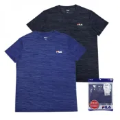 (店+)【FILA】FILA男涼爽透氣短袖圓領上衣 男女款 涼感衣 打底衣 內搭衣 素T