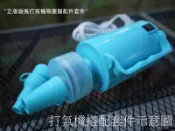 日野戶外~ C-wolf 二代蒂芬妮藍旋風打氣機 正版集塵盒 旋風機 吸塵器 集塵器 露營 帳篷 幫浦集塵盒 帳篷清潔