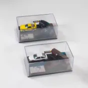 TAKARA TOMICA多美卡 頭文字D無限黑盒  AE86 RX-7 藤原拓海 高橋啟介 仿真合金車模 帶展示盒