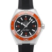 OMEGA 歐米茄 全新海馬600米同軸擒縱大師天文台橡膠款( 217.32.42.21.01.003)x橘x42mm