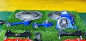 JK Racing 精品 Luxgen U6 / S5 專用 強化上、下、右上側引擎腳