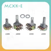 5pcs WH148 B10K單聯 雙聯 電位器 20MM 1K2K5K20K50K100K250K500K