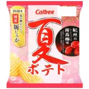 Calbee 夏季洋芋片-紀州南高梅風味 (60g)