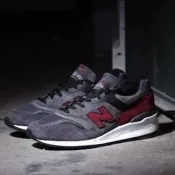 New Balance 997 made in USA 灰酒紅色女鞋 台北市