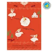 日本 seal-do 明信片/ 童話寶石/ 紅舞鞋 eslite誠品