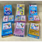 【京甫】粉紅豬小妹 佩佩豬  BABY SHARK 配對玩接龍 心臟病 記憶對對碰 親子桌遊 卡通 幼兒 益智遊戲 遊戲