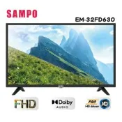 SAMPO聲寶 32吋 HD LED EM-32FD630 液晶顯示器 無視訊盒