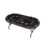 (店+)【安安家具】 德州撲克比賽桌 籌碼棋牌室專用摺疊桌面 可尺寸桌布德州桌子