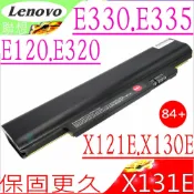 電池動力 LENOVO 電池(保固最久)-IBM 聯想 ThinkPad X121e X130e X131E L330 E120 E120 30434NC E125 E145 E120 30434SC E120 Edge E320 E325 E330 E335 45N1056 45N1057 45N1058 84+