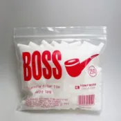 ★小綺子 煙具★BOSS 8mm*22mm  250顆/包 加長 捲煙濾芯 捲煙濾嘴 現貨不用等