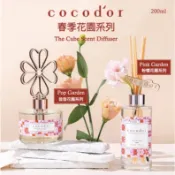 韓國 Cocodor 新款 春季花園擴香瓶 200ml 粉櫻花園/普普花園 擴香瓶 室內 擴香