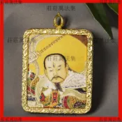 W雷祖九天應元雷聲普化天尊唐卡臨摹古代水陸畫手繪描金不掉色diy【推薦】