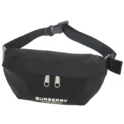 【DOKODEMO】近全新 Burberry 8049095 黑色腰包/斜背包 黑色 0174 [二手] BURBERRY 男士