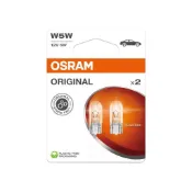OSRAM歐司朗 ORIGINAL 2825 小炸彈燈泡 W5W 12V 5W(2入)【真便宜】