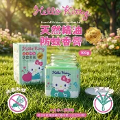 天藍小舖-HelloKitty天然精油防蚊香膏100g-共1色-$99【A11116073】